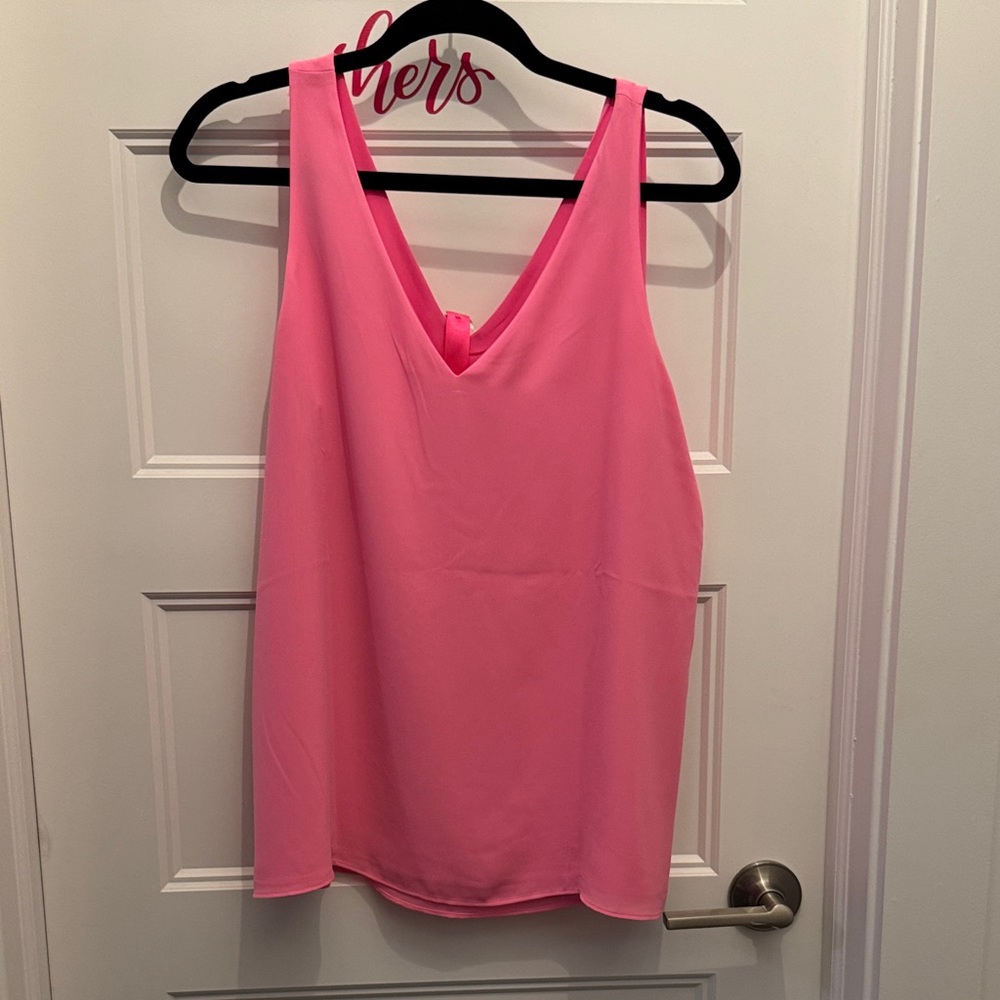 Pink Sleeveless Women's reversible Top
